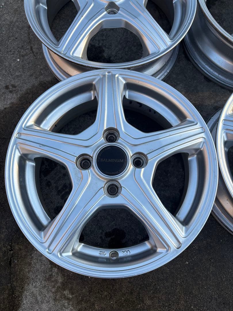 ブリヂストン バルミナ VR5 14インチ 4.5J+45 100-4H 4本