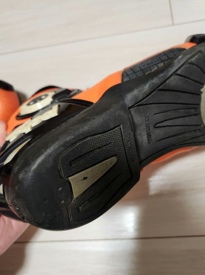 XPD ライディングブーツ RSタイチ バイク用 オレンジ 26.5cm