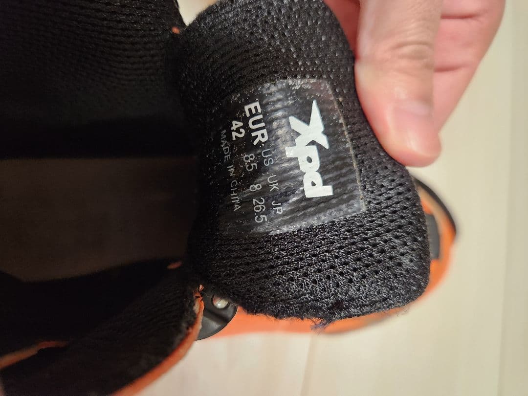 XPD ライディングブーツ RSタイチ バイク用 オレンジ 26.5cm