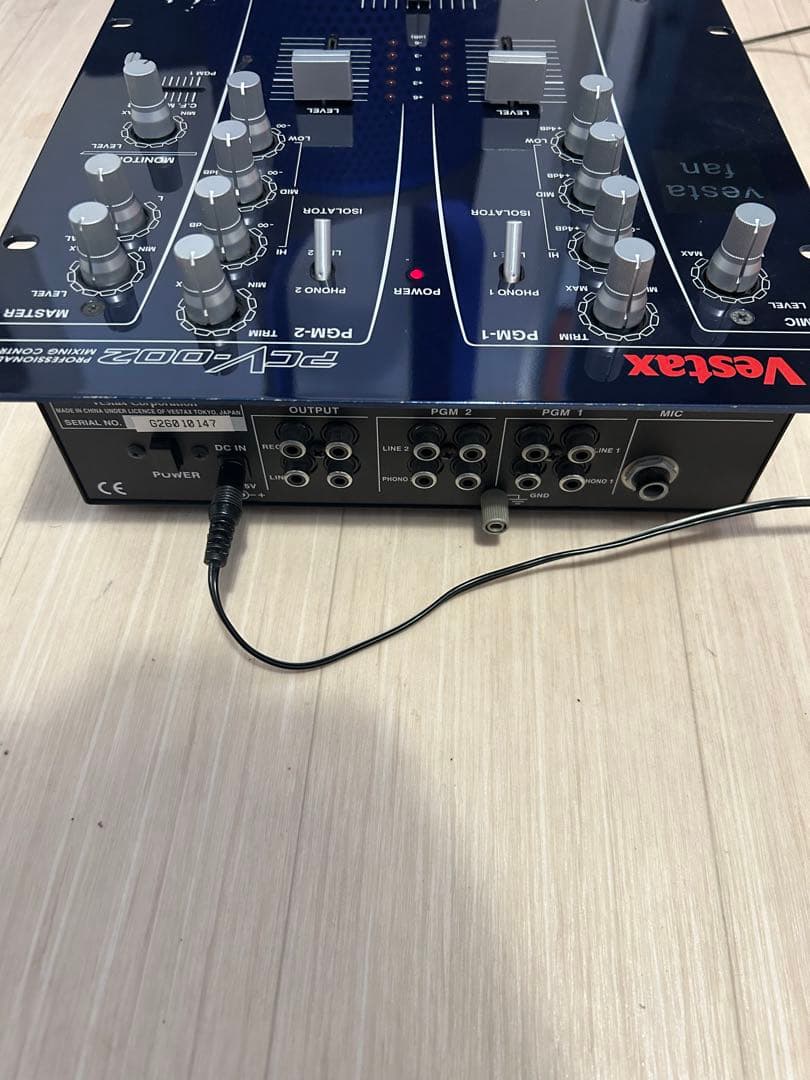 Vestax PCV-002 メンテナンス済 横フェーダー新品交換済 - メルカリ