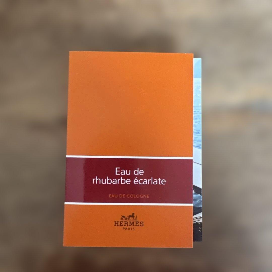 新品】エルメス Eau de rhubarbe écarlate 2ml 香水 - メルカリ