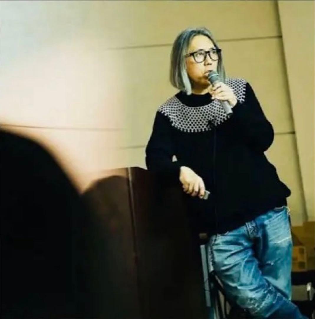 uniform experiment 23A/W 藤原ヒロシ着用ニット ユニフォーム エクスペリメントのノルディック柄ニット、藤原ヒロシの