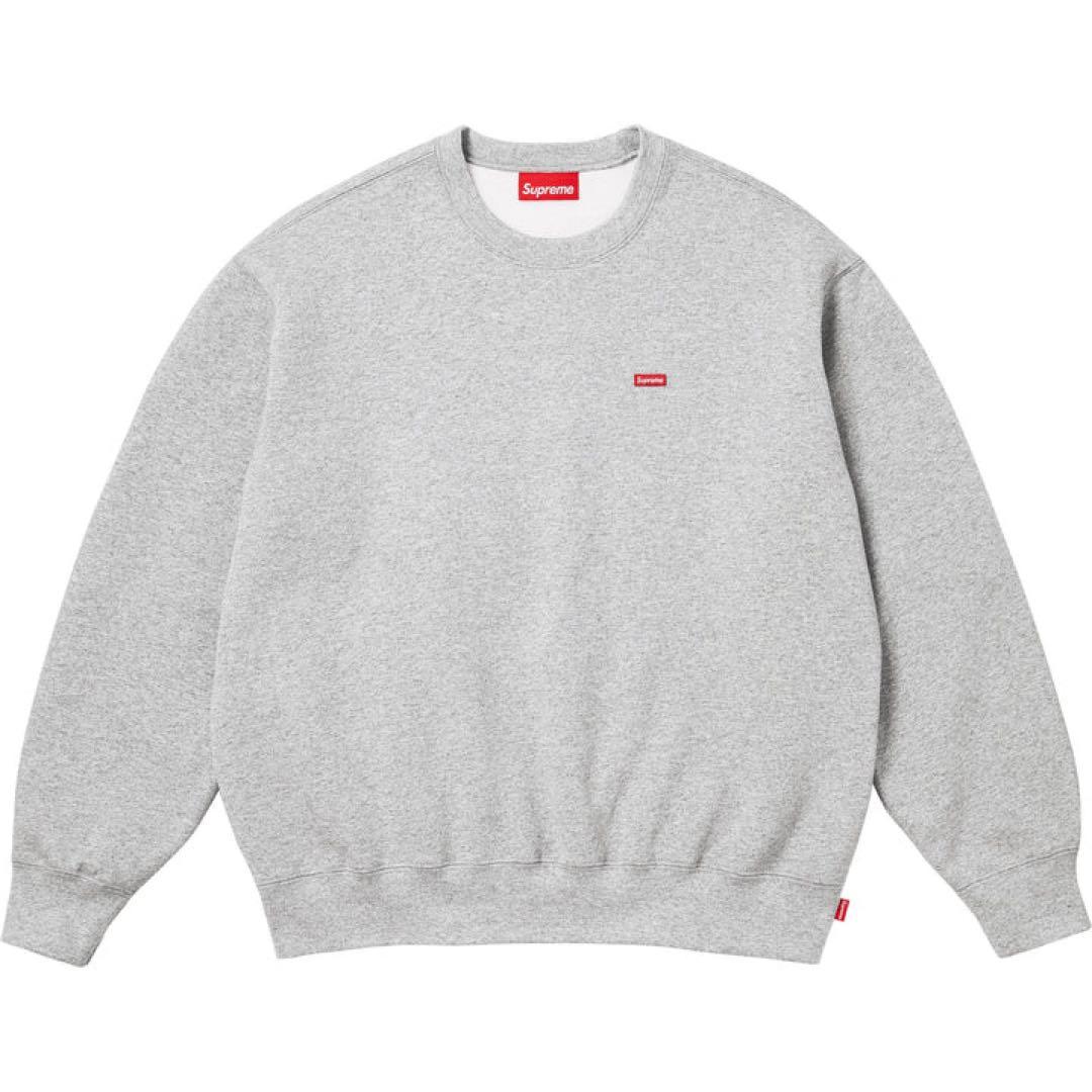 Supreme スモールボックスクルーネック グレー S 25AW Supreme Small Box Crewneck (FW25) - $148