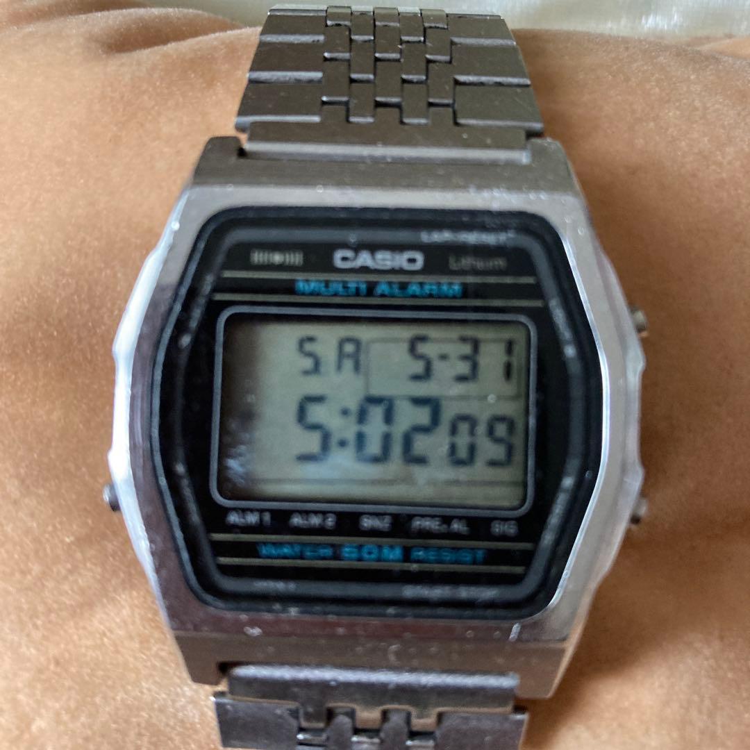 CASIO W-55 腕時計 - メルカリ