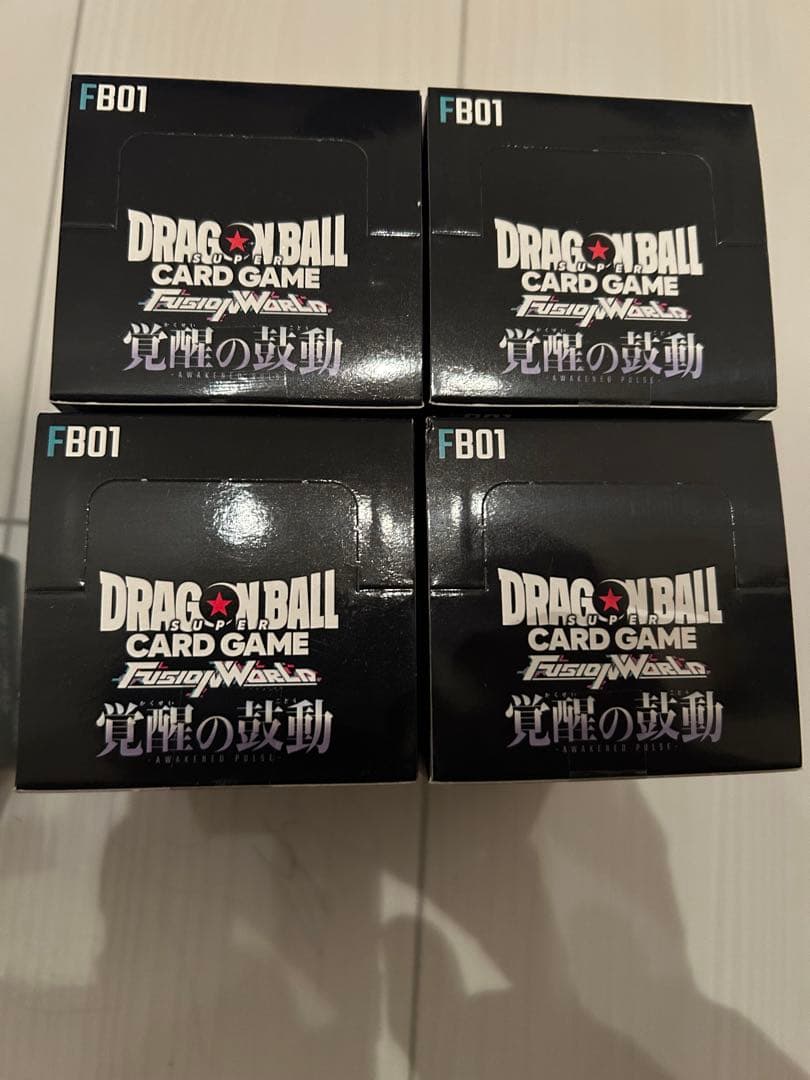 ドラゴンボール 覚醒の鼓動 未開封BOX 7箱 テープ付き4箱+テープカット