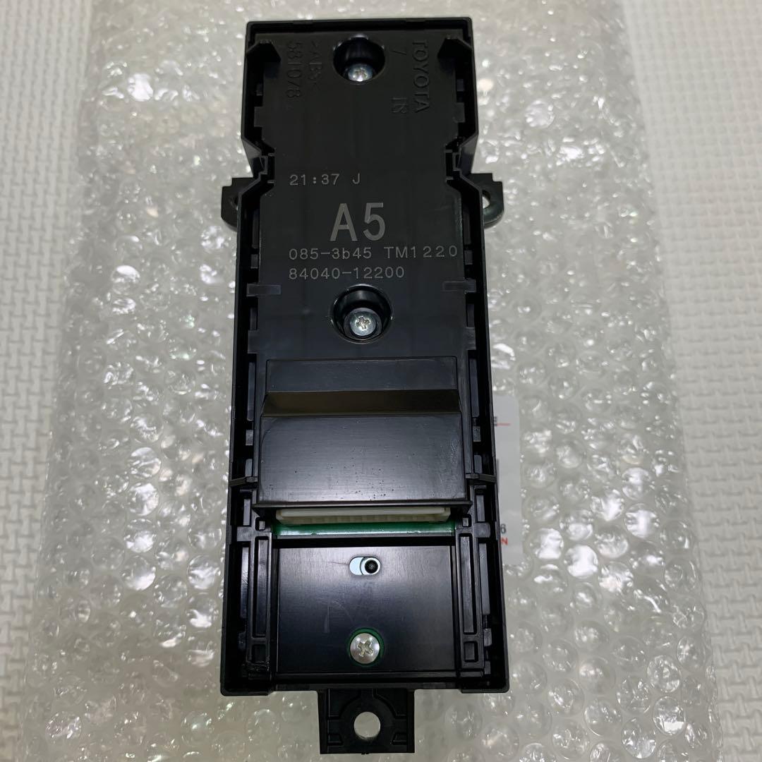 超美品 84040-12200 トヨタ 全席イルミ点灯 パワーウインドウスイッチ
