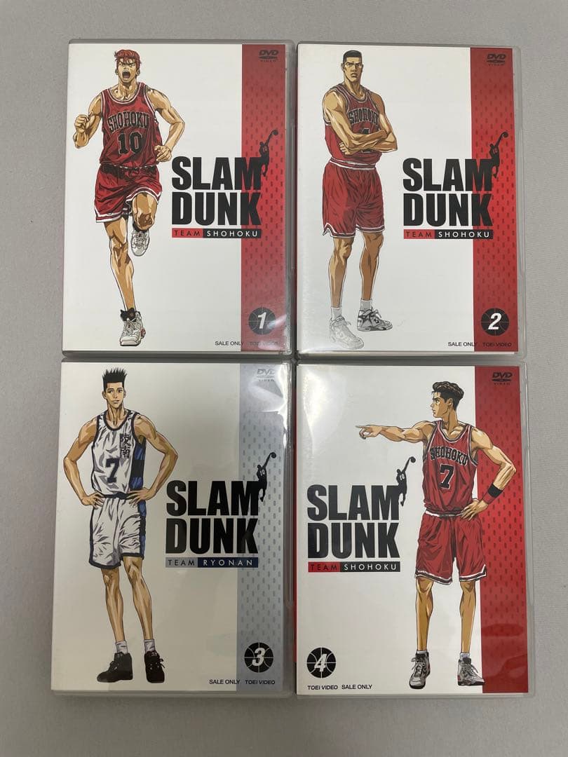 値下しました】スラムダンクTVアニメDVD 全巻セット - メルカリ