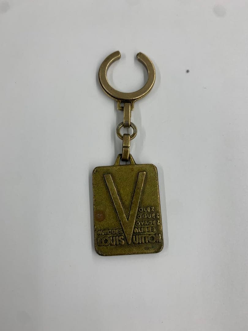 LOUIS VUITTON マルティエ キーリング/チャーム ブロンズメタル - メルカリ