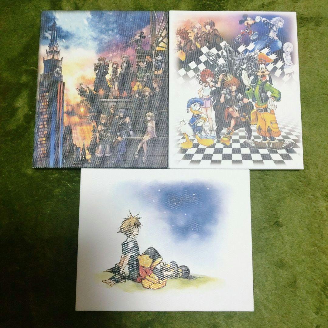 キングダムハーツ 一番くじ E賞 ミニキャンバスボード 3点セット