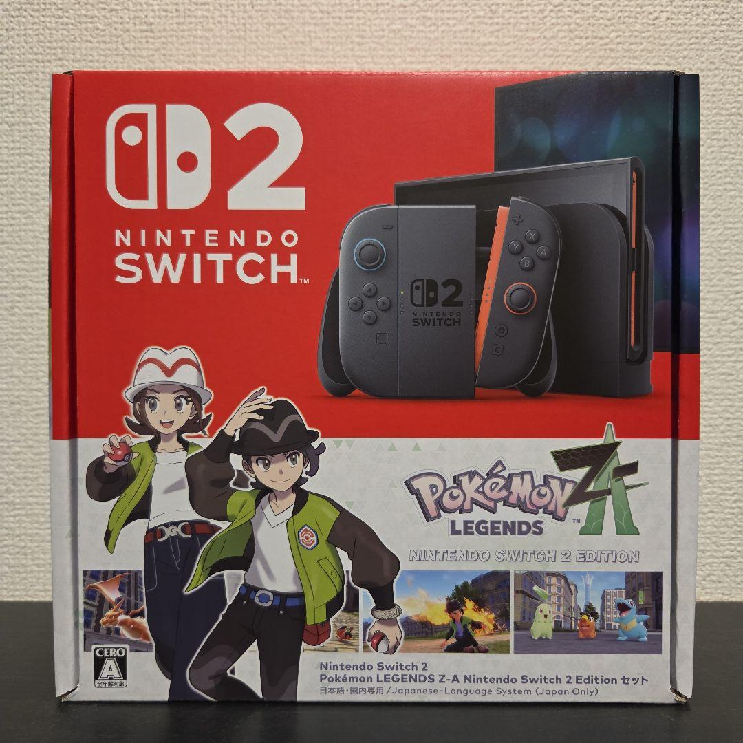 【新品未開封】ニンテンドースイッチ2　ポケモン Amazon.co.jp: Nintendo Switch 2（日本語・国内専用） Pokémon