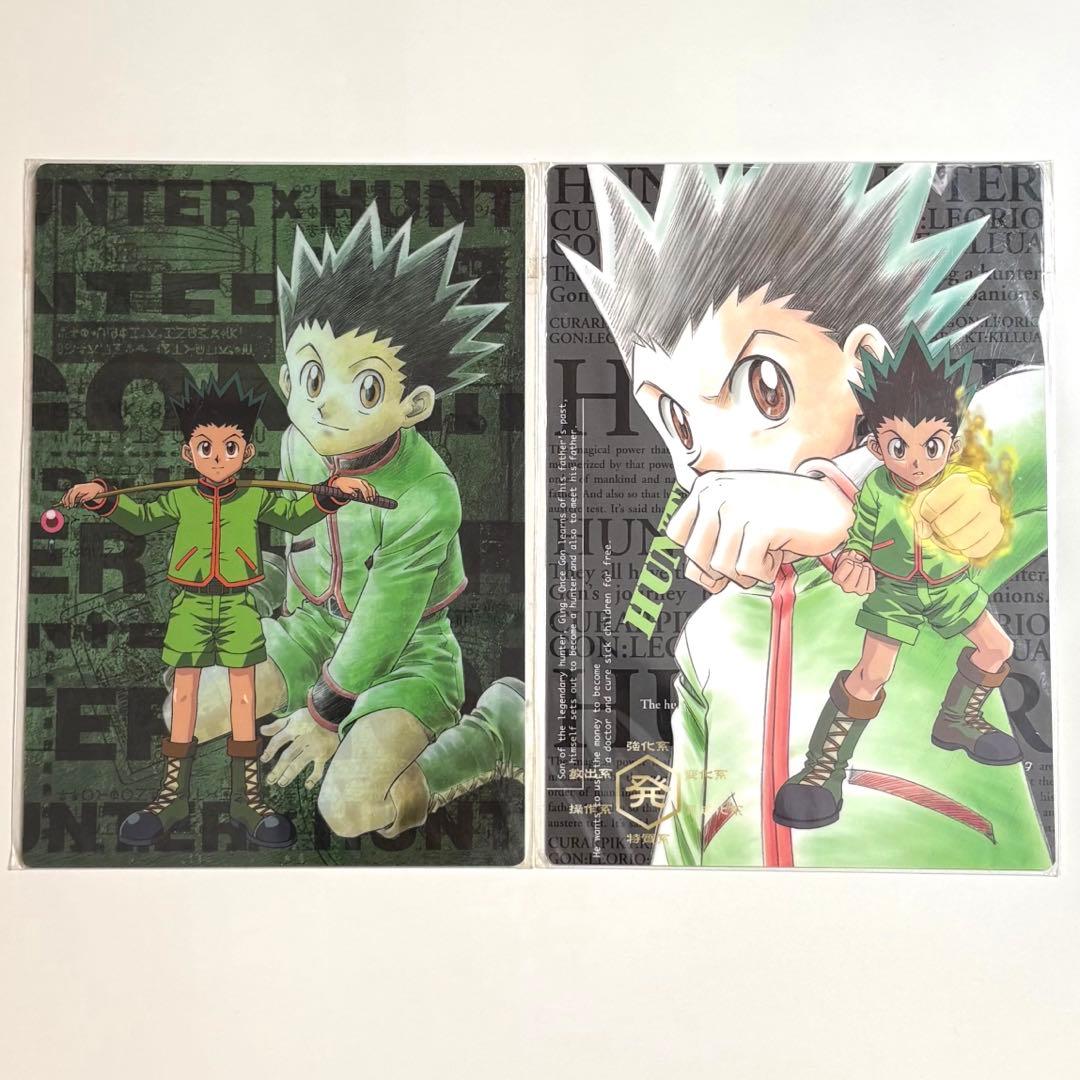 ハンター×ハンター ゴン B6 ミニ 下敷き 2枚組 - メルカリ