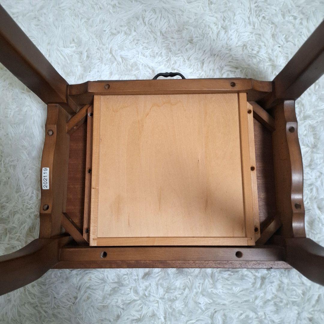 希少】karimoku 猫脚 サイドテーブル コンソール ウォールナット