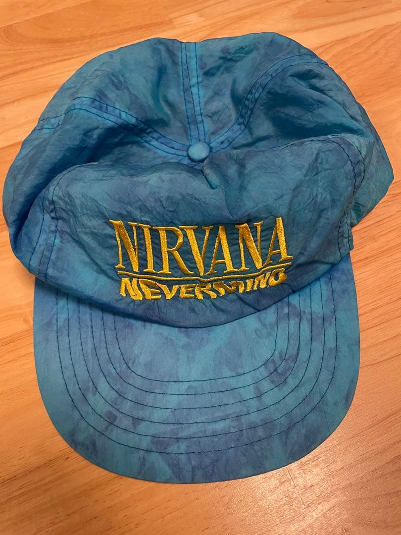 90s Vintage nirvana nevermind Cap - メルカリ