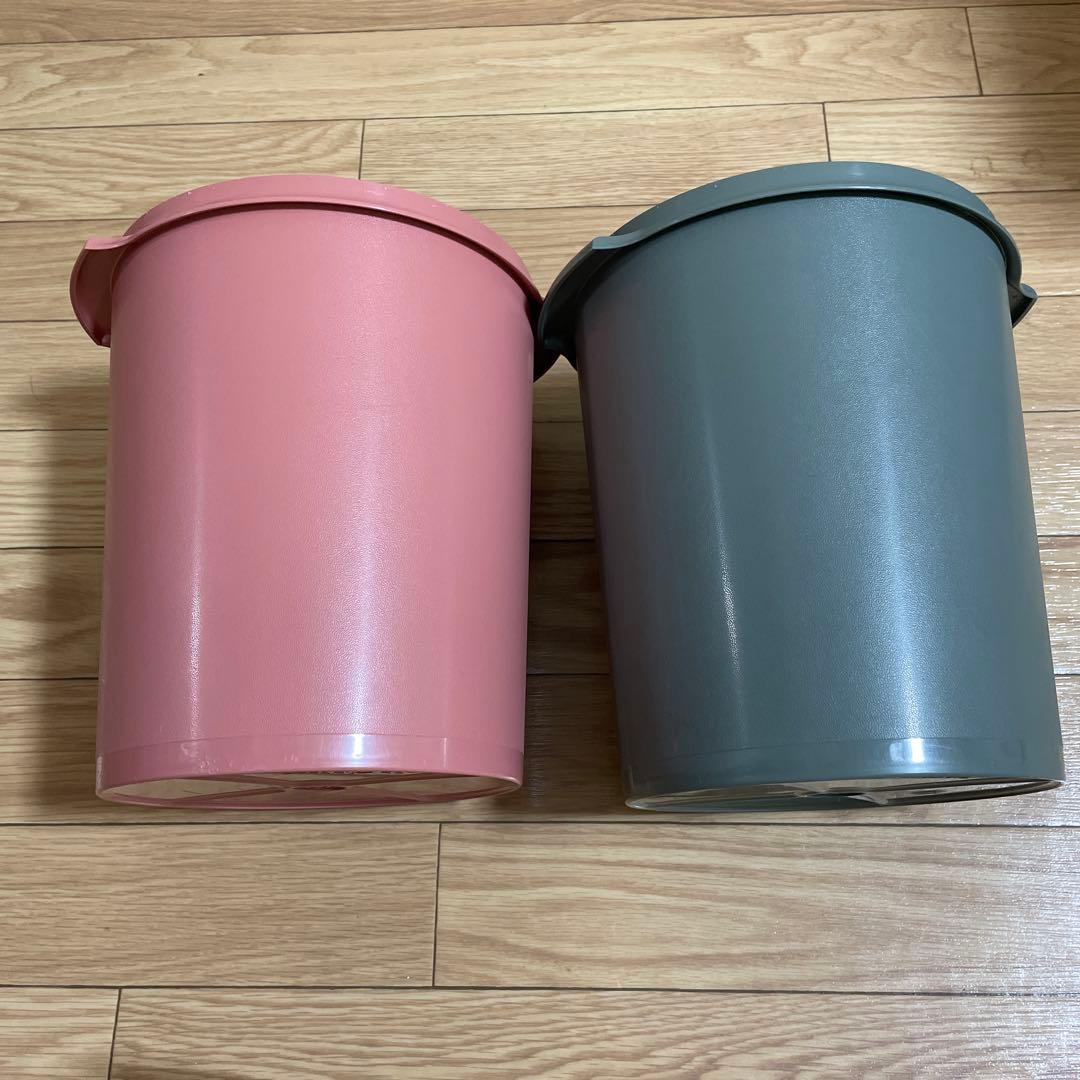 ☆タッパーウェア❗️マキシデコレーター.2個セット❗️サーモン&モス