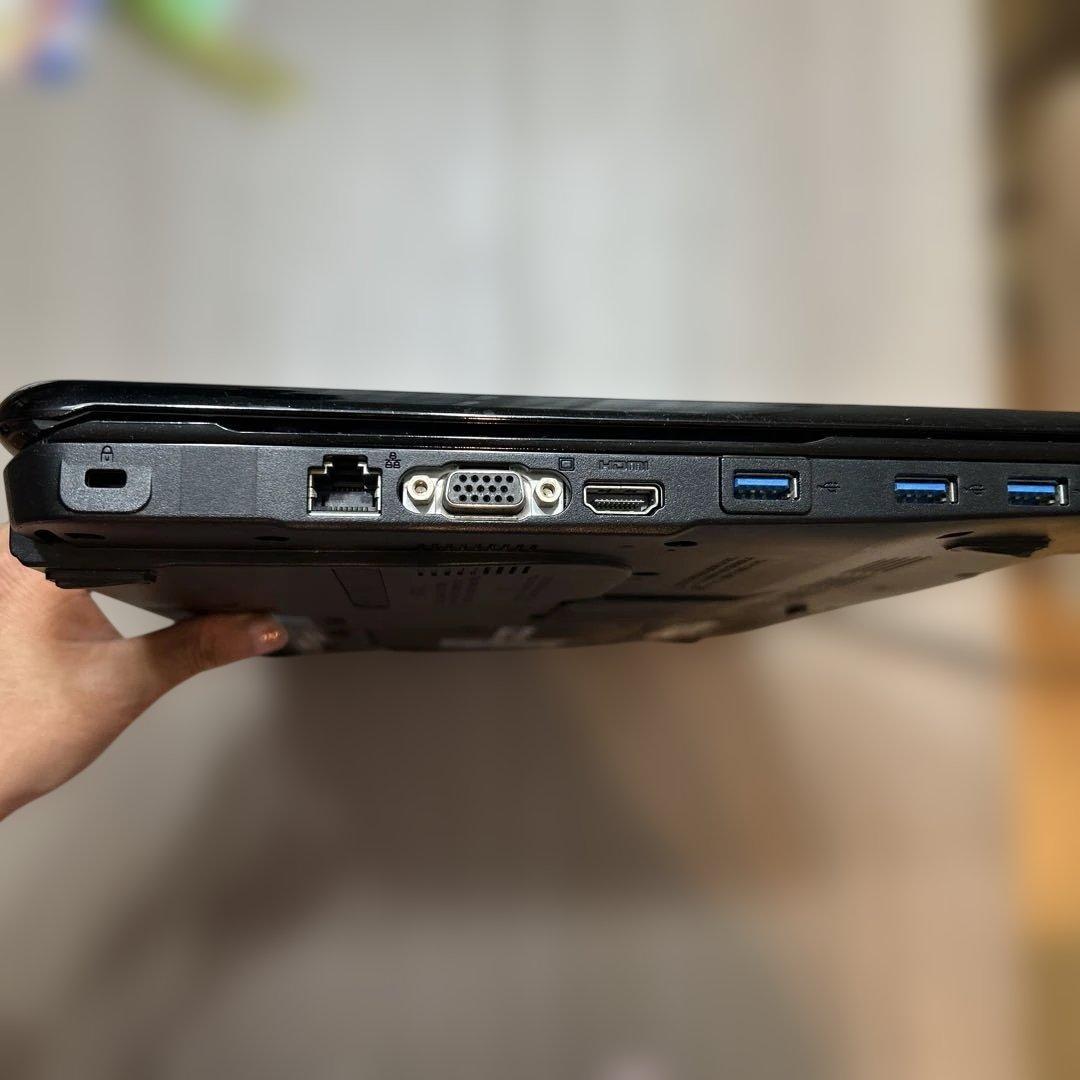 LIFEBOOK AH54/H ノートPC 本体、充電ケーブル、アダプター - メルカリ