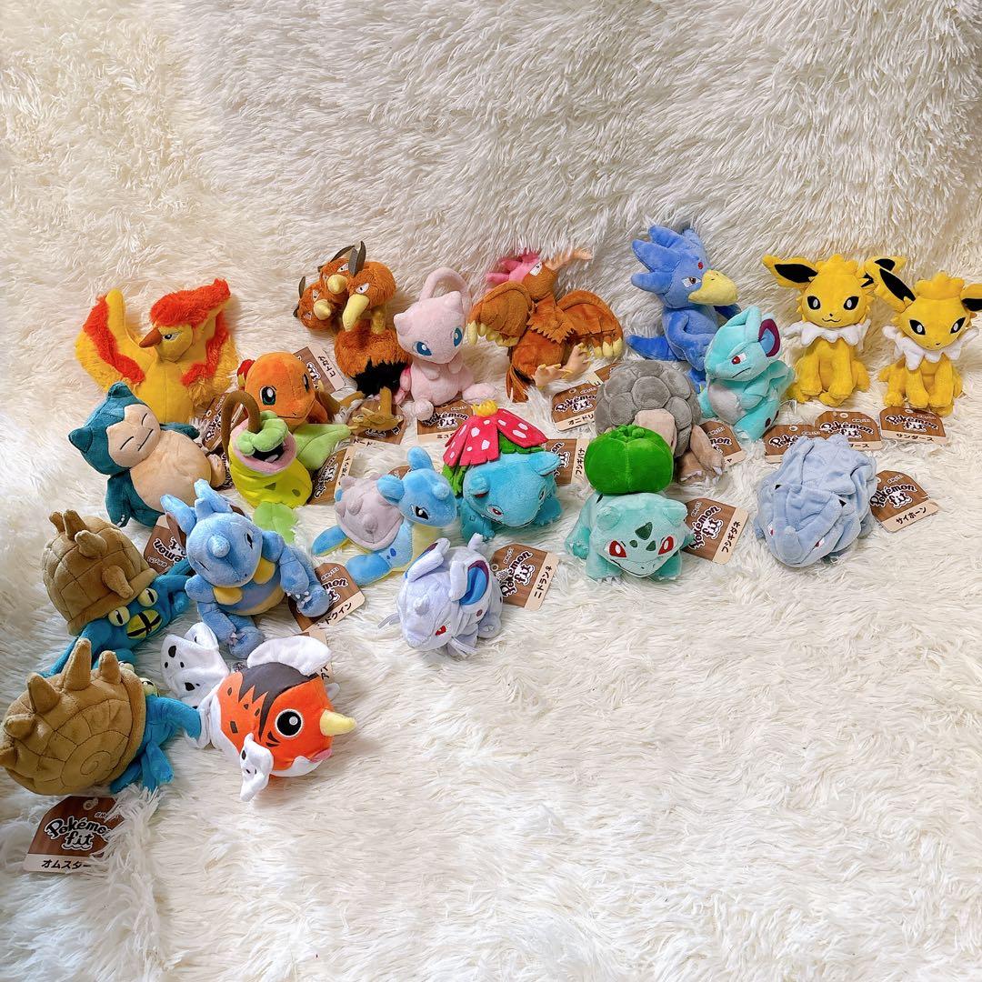ポケモンfit フィット ぬいぐるみ8個 まとめ売り - メルカリ