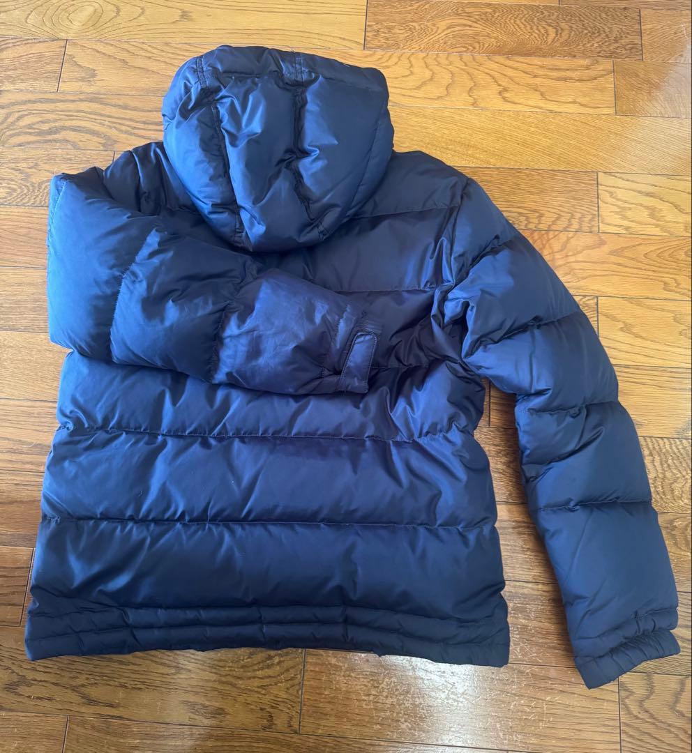 ぐ*ぅ様 シュプリーム ネイビー フード付きダウンパーカー - メルカリ