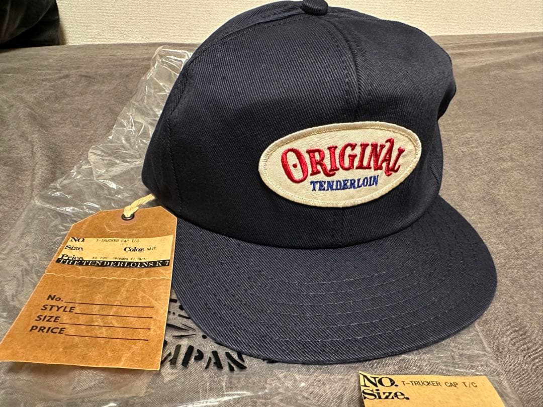 新品未使用 TENDERLOIN T-TRUCKER CAP T/C NAVY 6606-Navy-F_1024x1024.jpg?v=