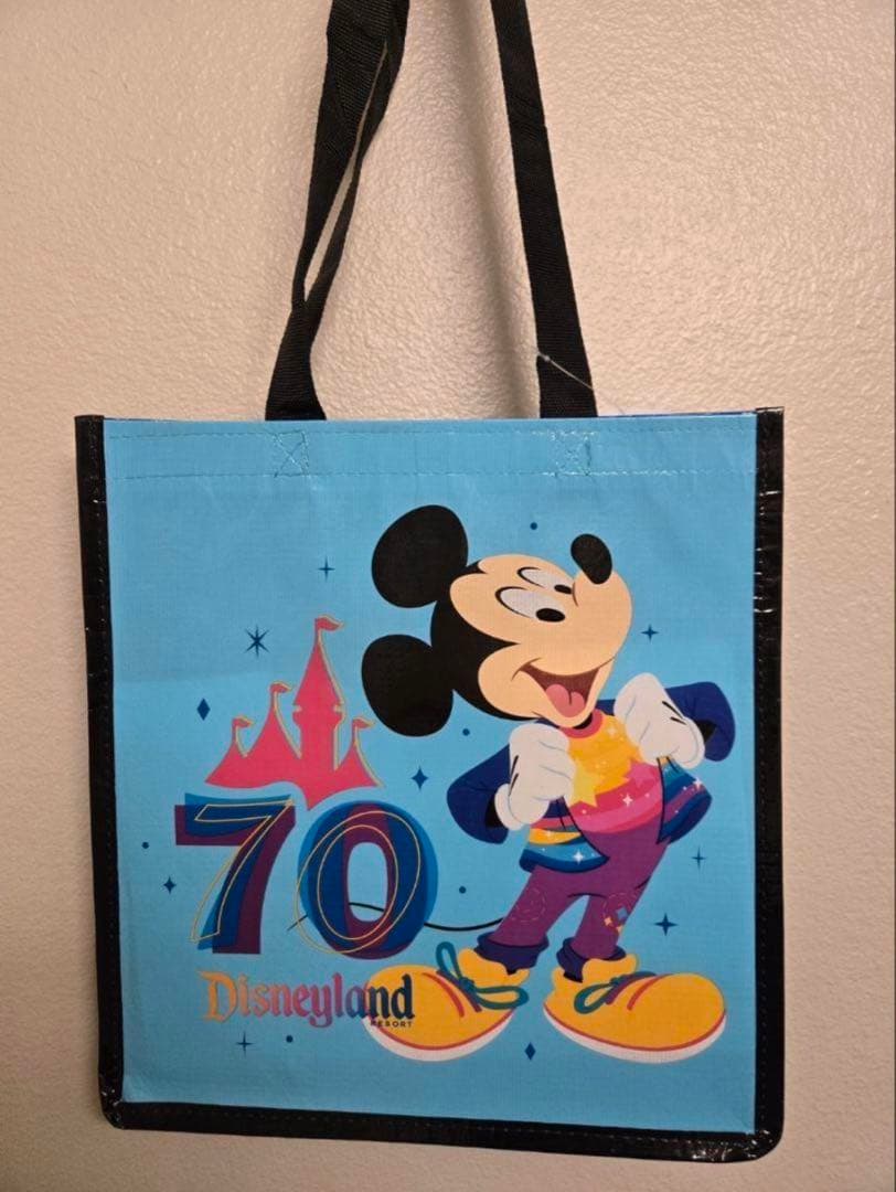 エコバックセットカリフォルニアディズニー70周年記念ミッキー