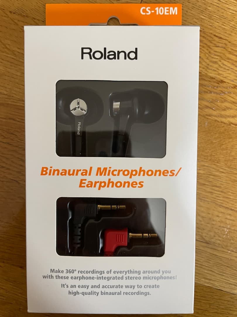 Roland CS-10EM バイノーラルマイク/イヤホン Roland - CS-10EM | Binaural Microphones/Earphones