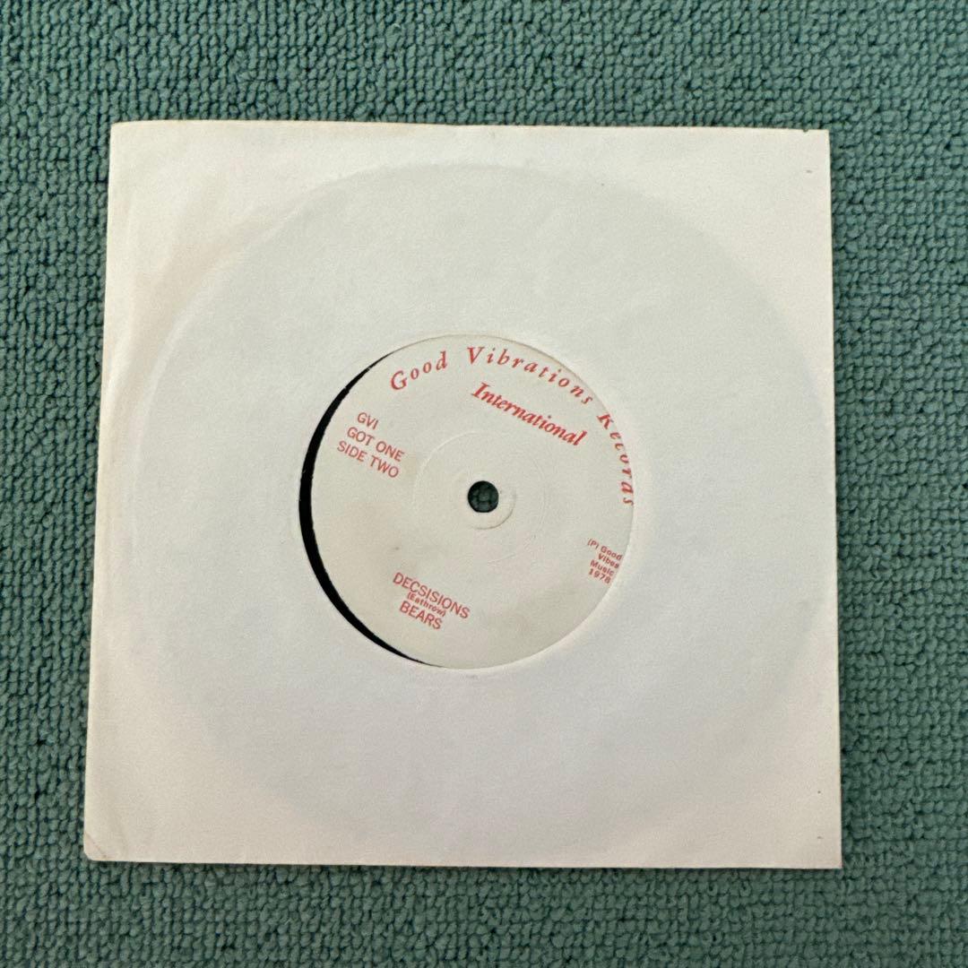 Bears『Insane and Decisions』7inchアナログレコード - メルカリ
