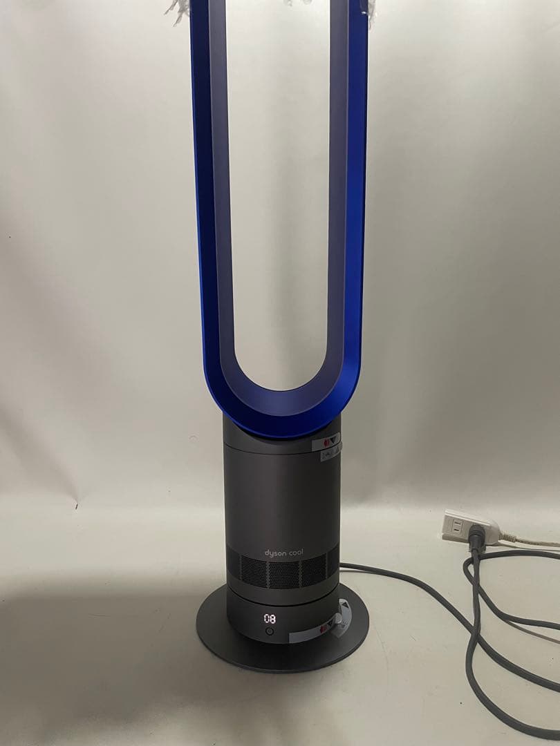 タワー型冷風機 青 2014年製 リモコン付き タワー型冷風機 青 2014