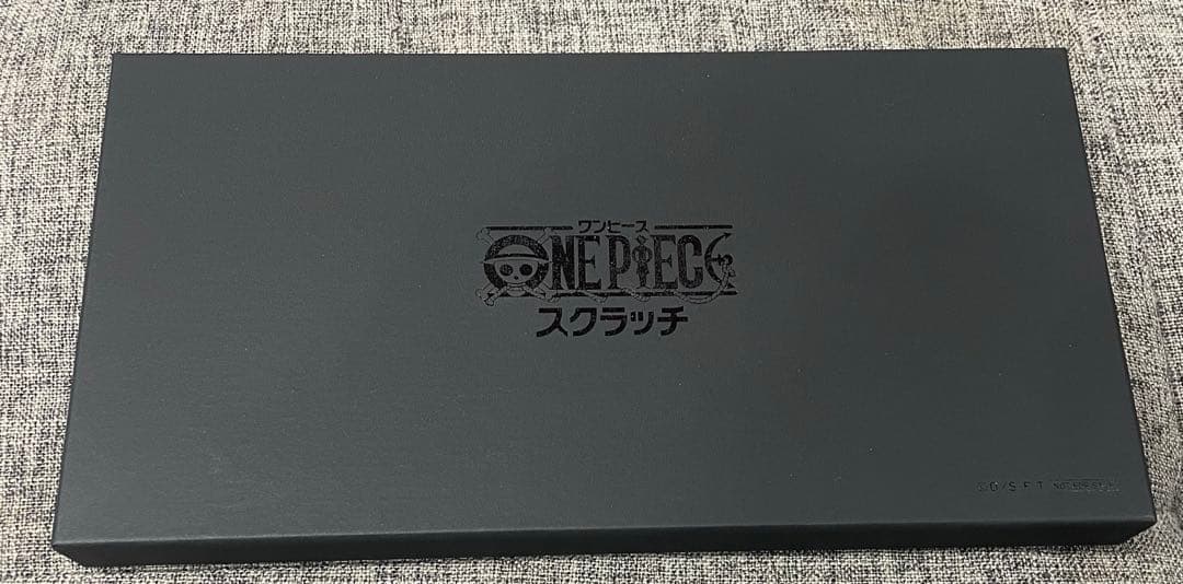 ワンピース スクラッチ 純金オリジナル イラストプレート3枚セット世界