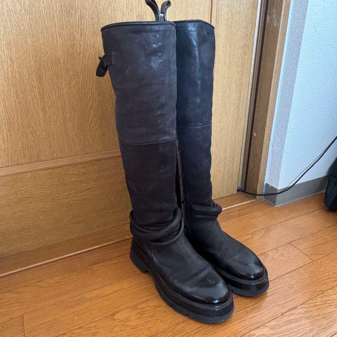 A.S.98 エアーステップ98 パデッドリングデザインロングブーツ サイズ39