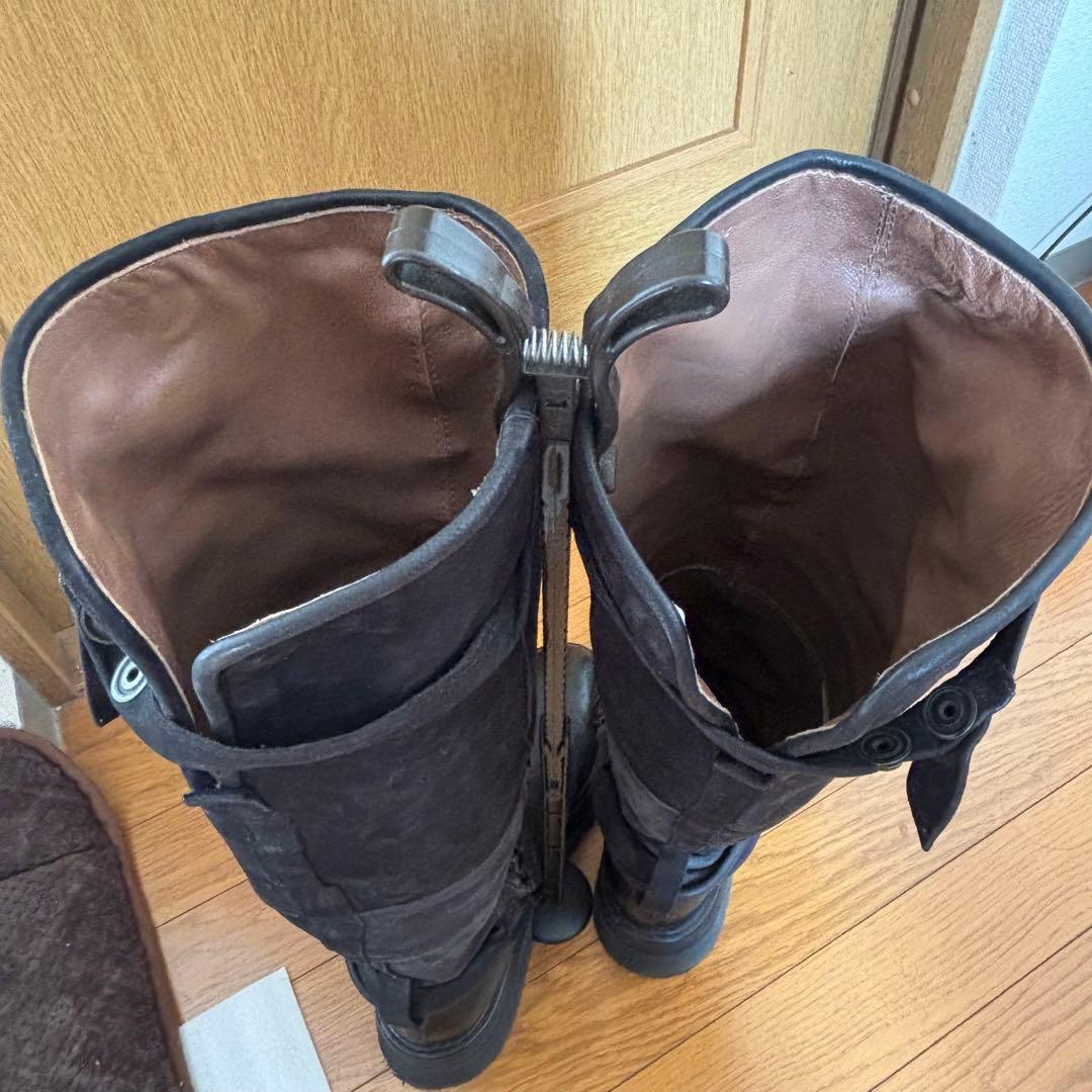 A.S.98 エアーステップ98 パデッドリングデザインロングブーツ サイズ39