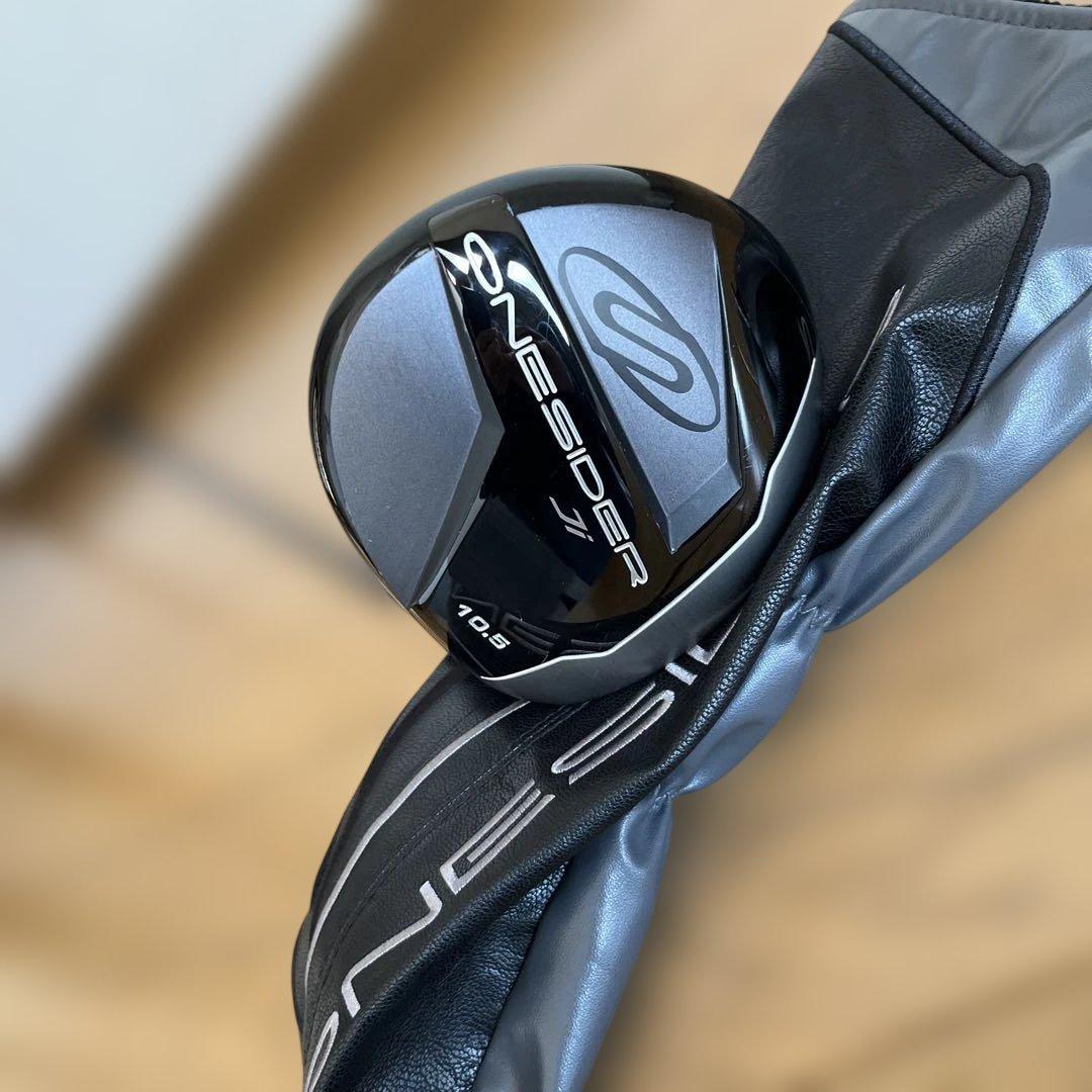 ONESIDER ワンサイダーJi 短尺ドライバー 10.5度 専用カバー付き 金谷多一郎流スポ根ルーティーンワーク術「ドライバーが苦手な諸君