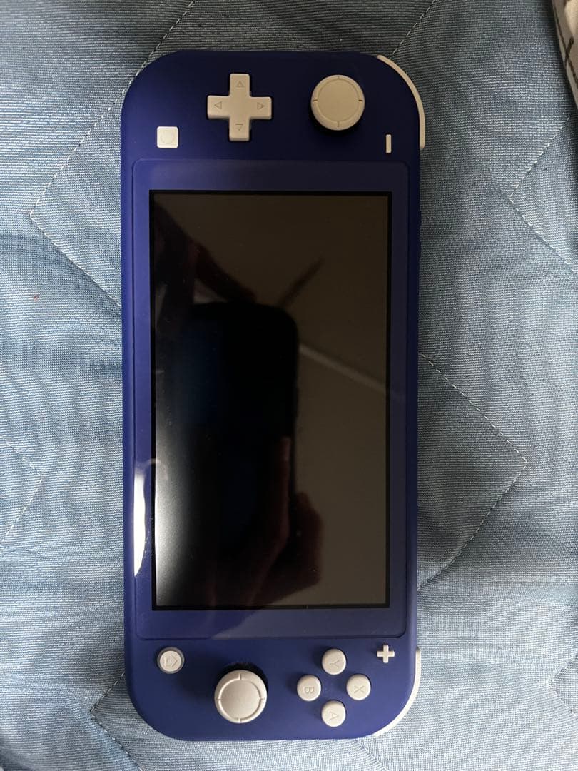 Nintendo Switch Lite ネイビー 本体 Nintendo Switch Lite Handheld Console, Blue, Built-in Control Pad