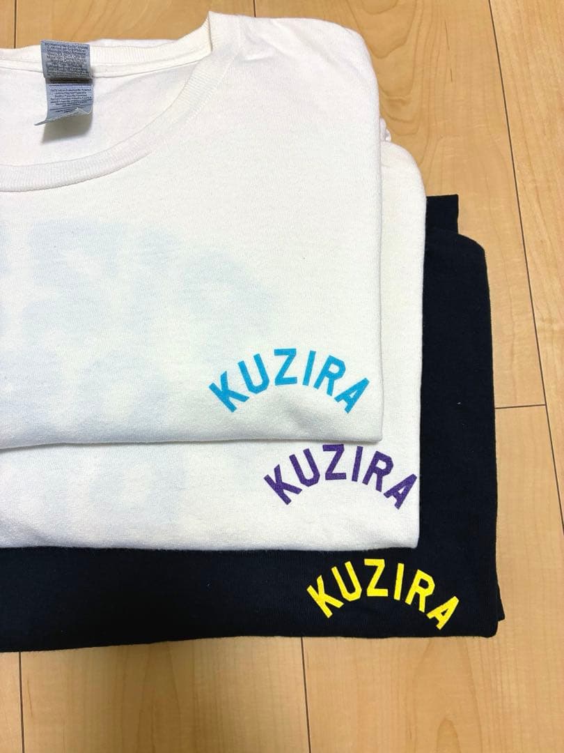KUZIRA Tシャツ 3点セット　Lサイズ　水　黄　紫　kuzira 今年もやります🫶】 KUZIRA x CAPTAIN STREET コラボTシャツ 2024