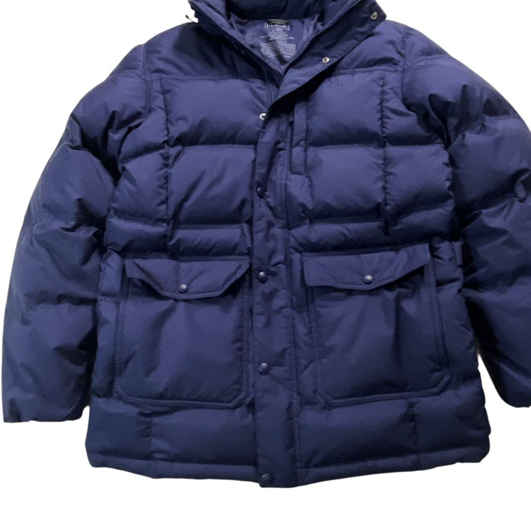 【hiro】　L.L.Bean 肉厚 ダウンジャケット L ネイビー