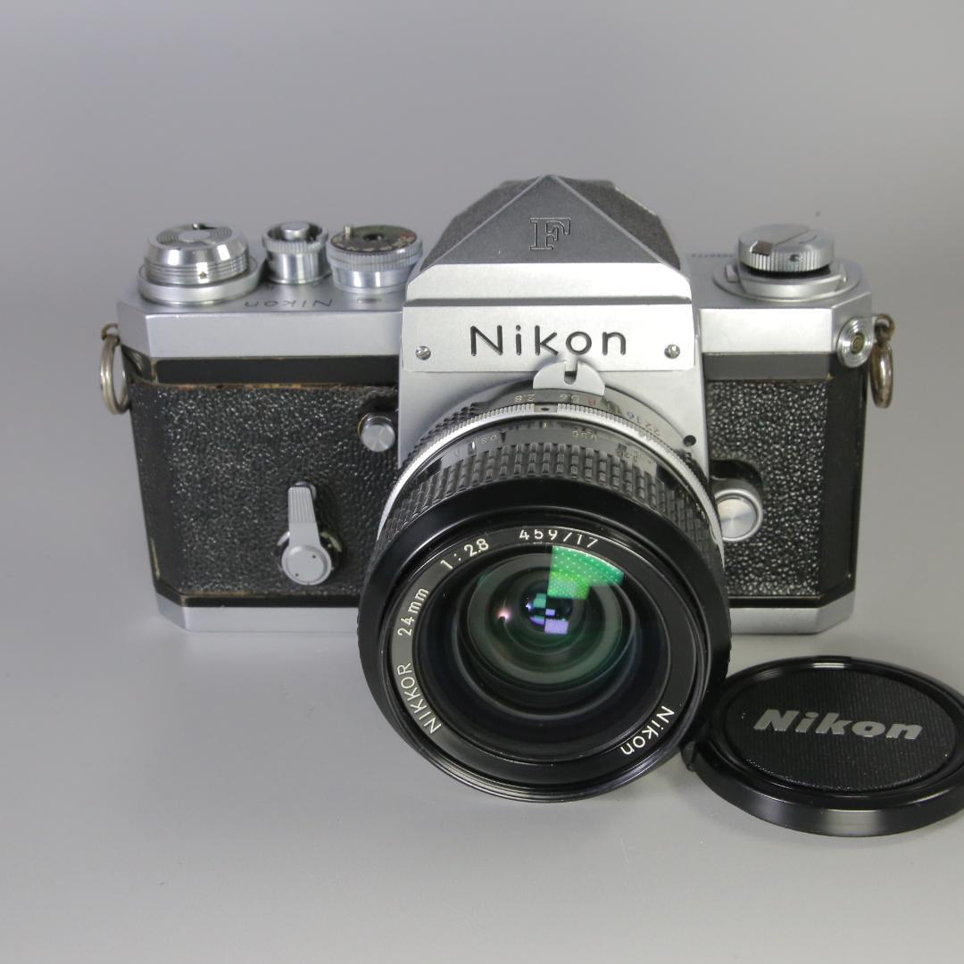 ☆良品☆完全動作 Nikon F アイレベル 24mm F2.8#175