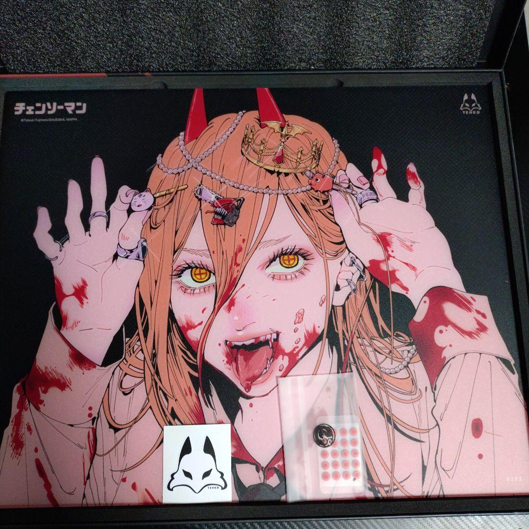 チェンソーマン パワー ガラスマウスパッド - メルカリ
