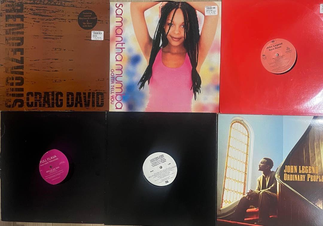 R&Bレコード15枚まとめ売りセット - メルカリ