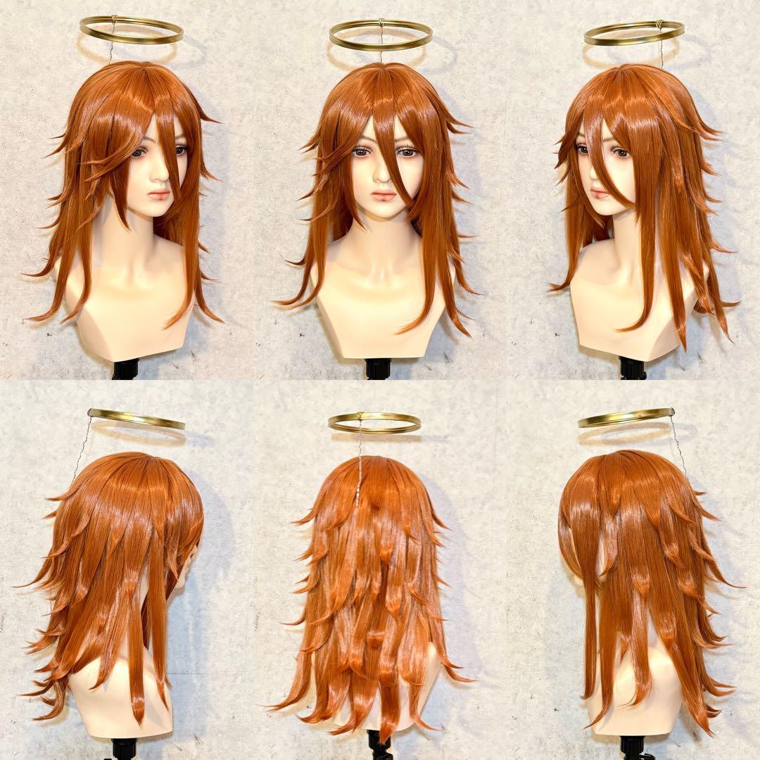 天使の悪魔 チェンソーマン ウィッグ コスプレ 天使の輪 - メルカリ