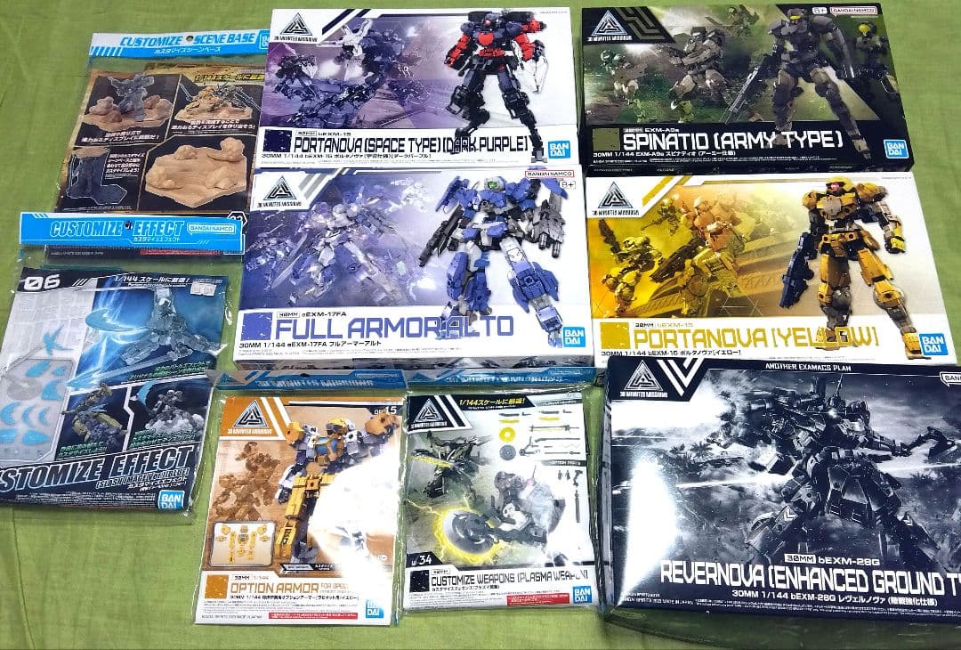 メ*ナ様 30MMまとめ売り9点・フルアーマーアルト、プレバン限定品等 30MMシリーズを代表する機体「アルト」が待望のフルアーマー化！強力な