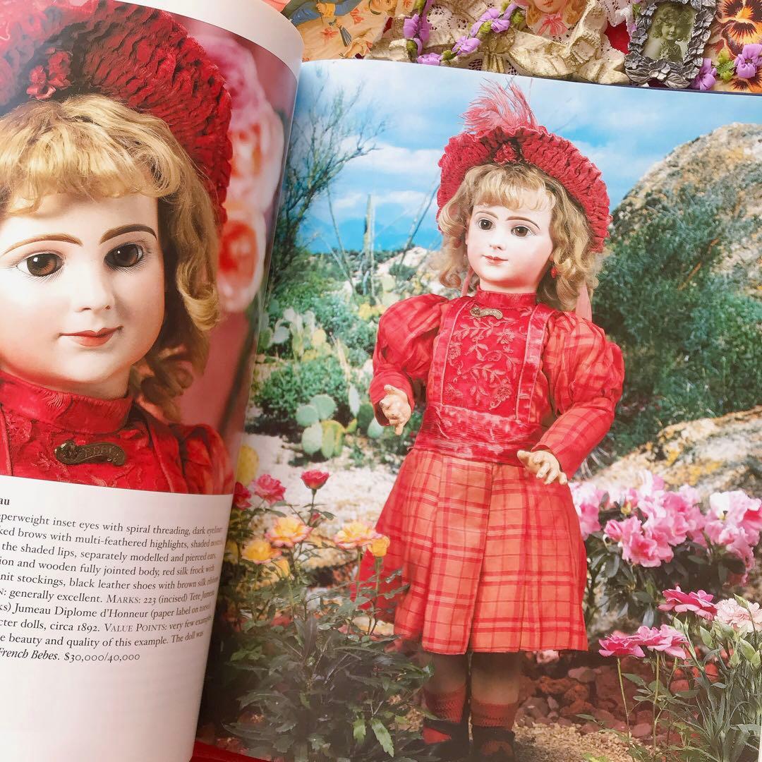 アンティークビスクドール 美麗人形洋書♡ブリュ ジュモー A.T