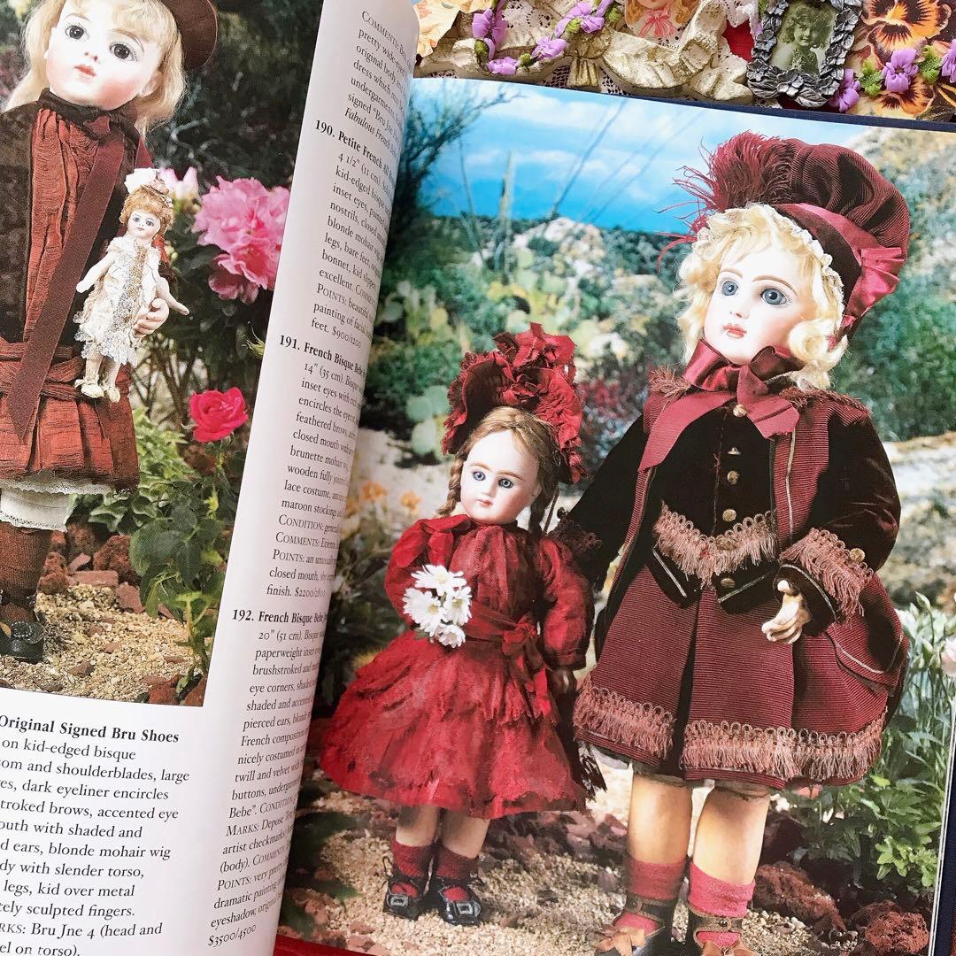 アンティークビスクドール 美麗人形洋書♡ブリュ ジュモー A.T