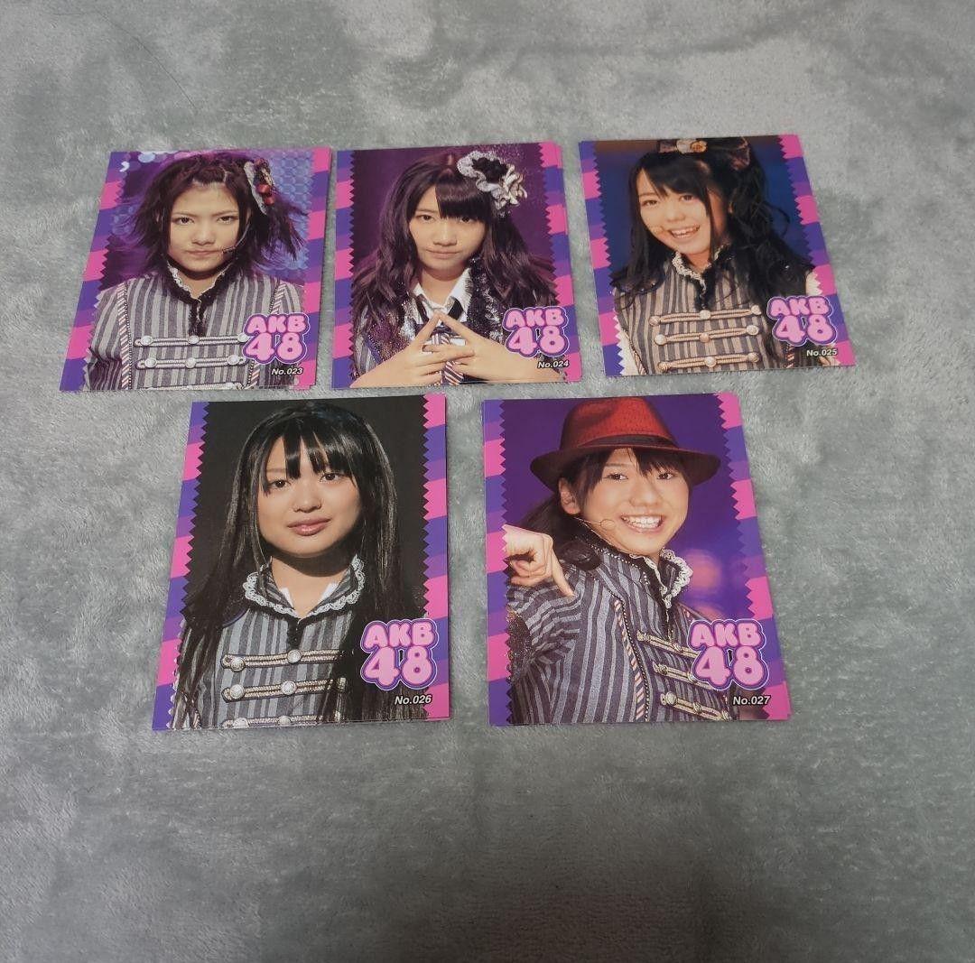 AKBコレクションブロマイド 宮澤佐江 柏木由紀 峯岸みなみ 北原里英
