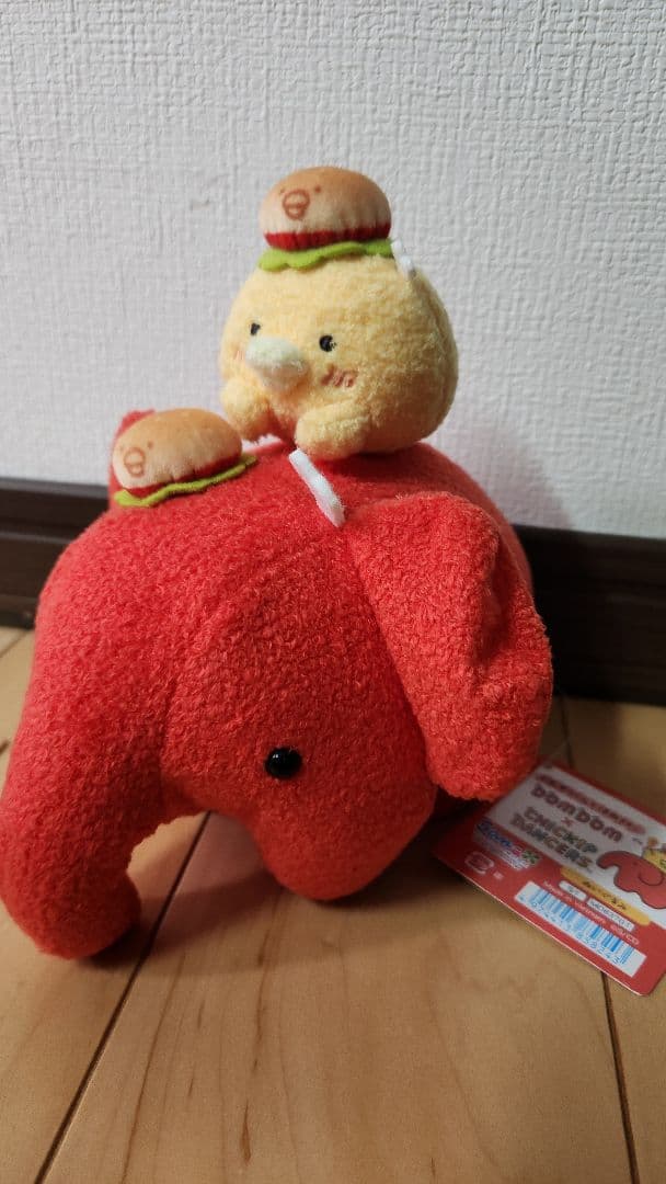 どむぞうくんとほねチキン ぬいぐるみ DomDom×チキップダンサーズ