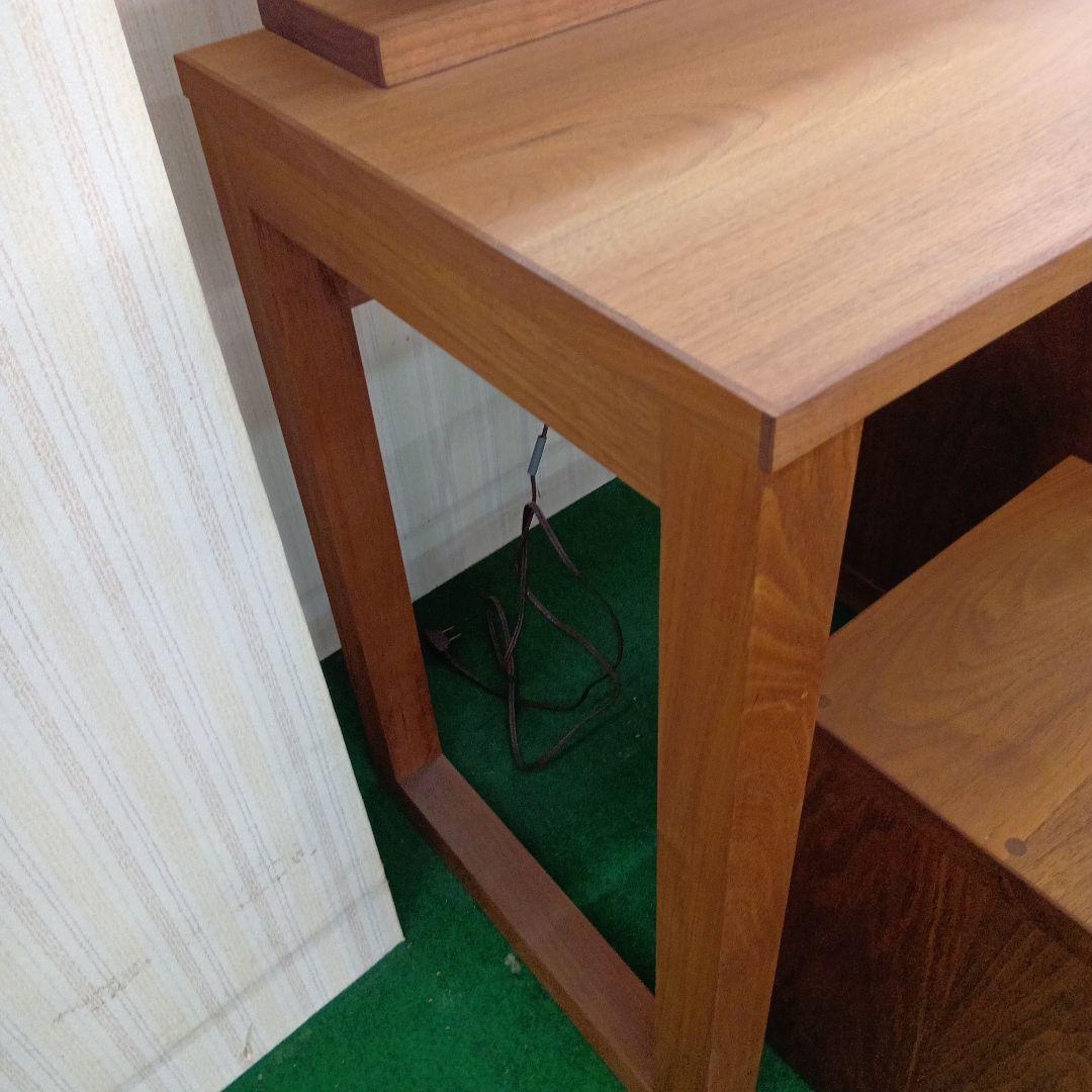 展示品 アカセ木工 モアレ ス ウォールナット 材 木製ドレッサー・鏡台