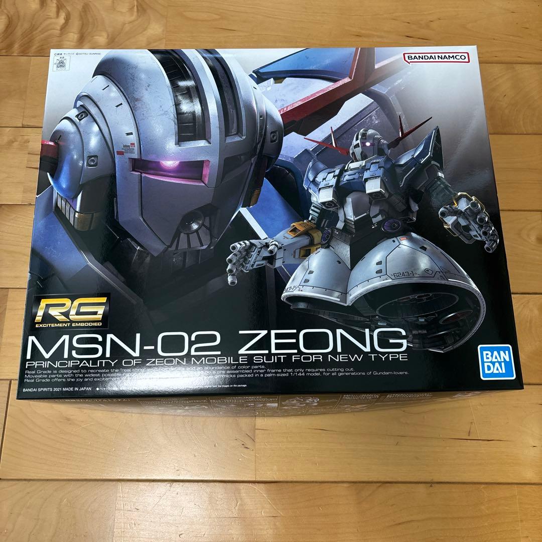 RG 1/144 MSN-02 ZEONG ガンプラ - メルカリ