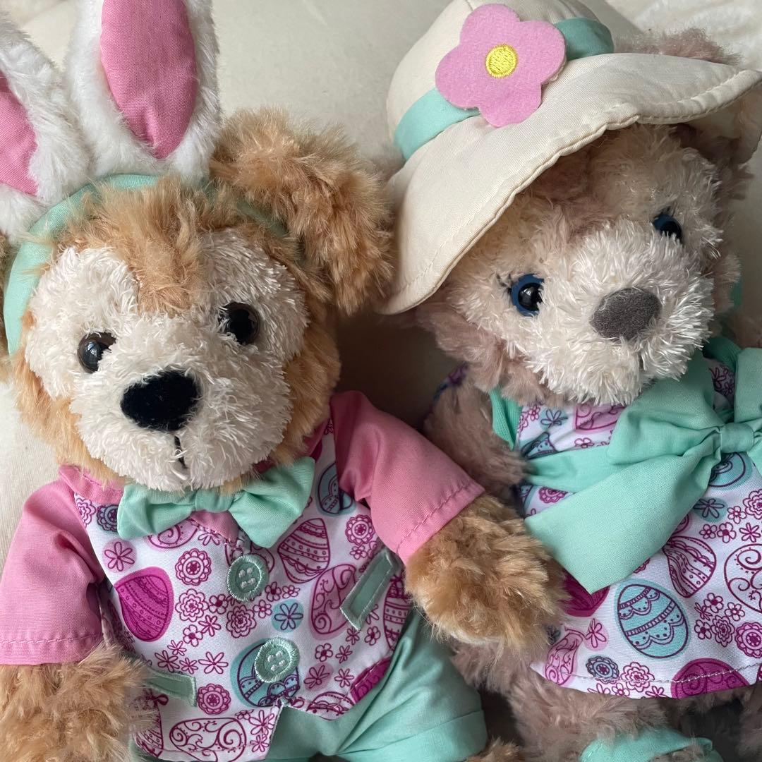 ダッフィー　シェリーメイ　海外　ぬいぐるみ ディズニー 上海ディズニー 限定 ダッフィー シェリーメイ ぬいぐるみ