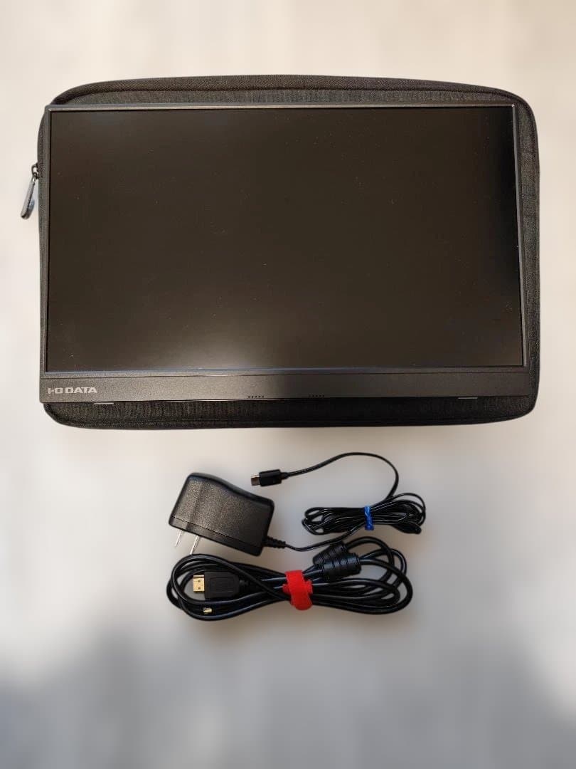 I-O DATA 15.6インチポータブルモニター LCD-AD161XDB-M LCD-CF161XDB-M | 広視野角ADSパネル採用 15.6型フルHD対応モバイル