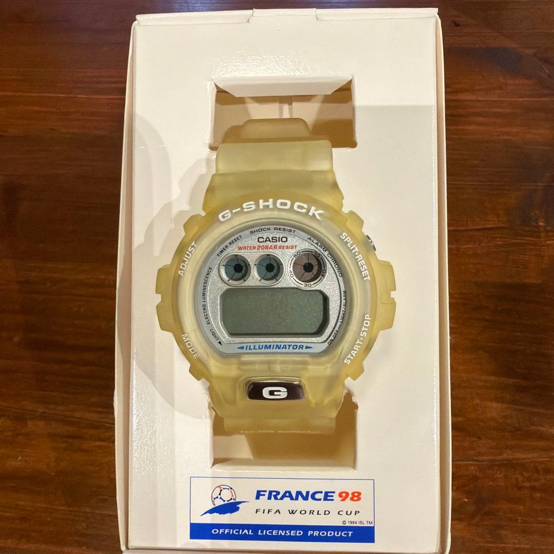 CASIO G-SHOCK FRANCE 98 FIFA WORLD CUP限定 Casio G SHOCK France 98 FIFA World Cup Limited Edition Watch