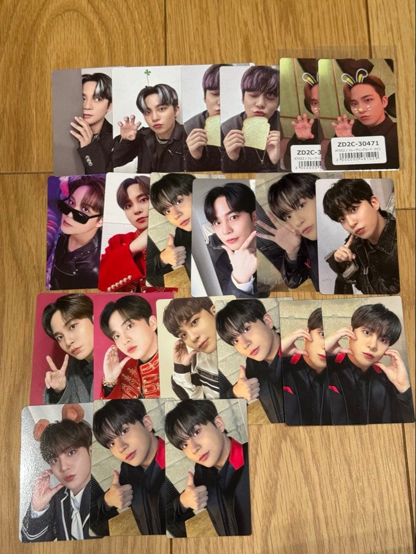 ATEEZ ジョンホ トレカ まとめ売り - メルカリ