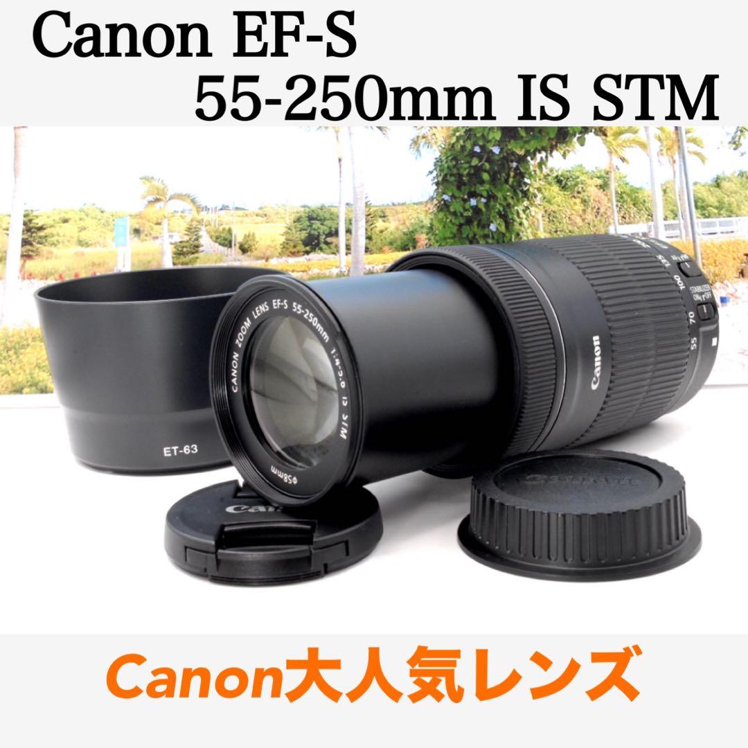 ✨大人気望遠レンズ✨Canon EF-S 55-250mm IS STM 美品 Amazon.com : Canon EF-S 55-250mm f/4-5.6 IS STM Telephoto Zoom