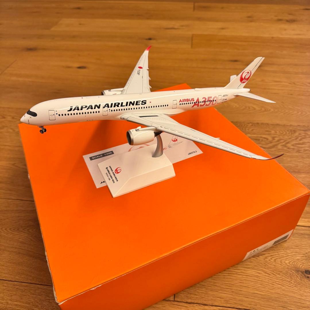 航空模型 JAL 日本航空 エアバス A350-900 1/200 ダイキャスト 1/200 JAL A350-900 JA05XJ スナップインモデル: JALショッピング｜JAL